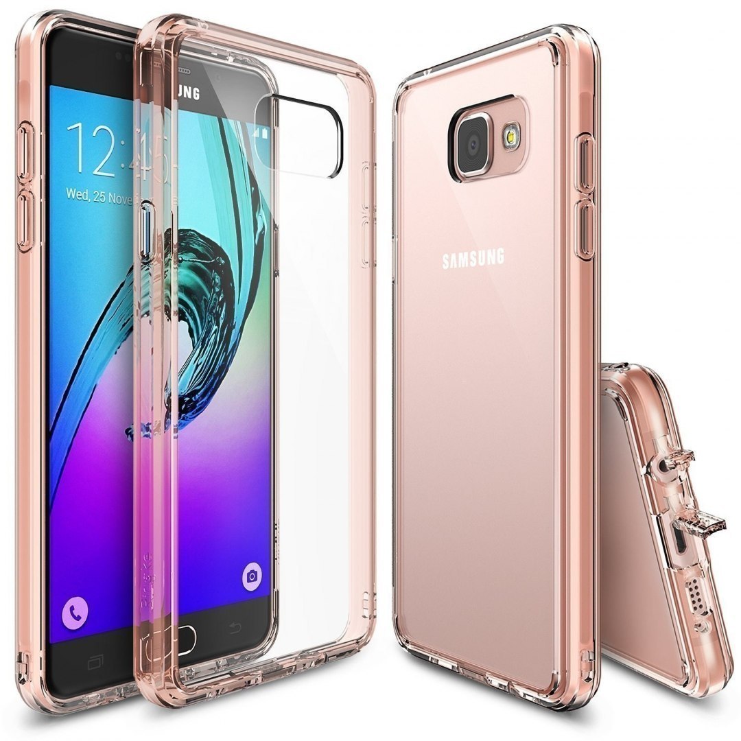 Etui Ringke Fusion Samsung Galaxy A3 2016 Rose Gold Crystal