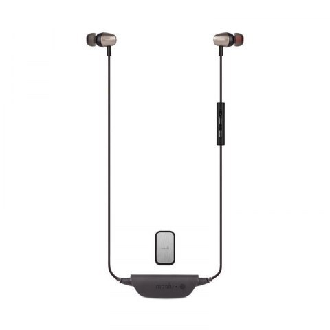 Moshi Mythro Air - Dokanałowe słuchawki bezprzewodowe Bluetooth (Gunmetal Gray) Moshi Mythro Air - Dokanałowe słuchawki bezprzewodowe Bluetooth (Gunmetal Gray)