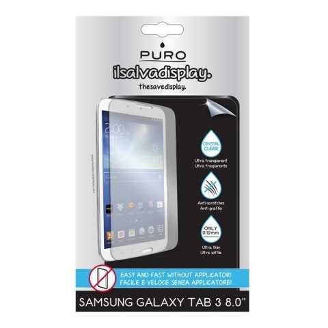 PURO Folia na ekran Samsung GALAXY Tab 3 8" PURO Folia na ekran Samsung GALAXY Tab 3 8"